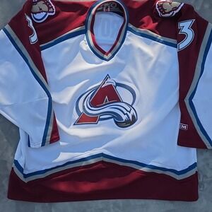 Vintage Colorado Avalanche Roy Jersey # 33 Men's XXL CCM Made In Canada Y2K 90's